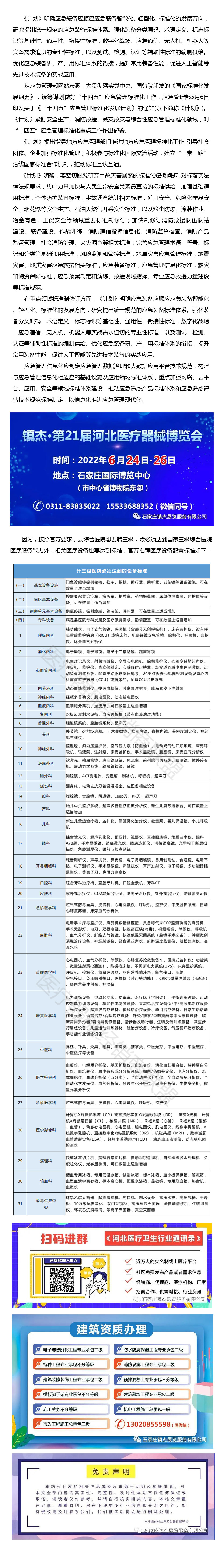 官方發(fā)文，1.68萬縣醫(yī)院設(shè)備配置開始“升級”！